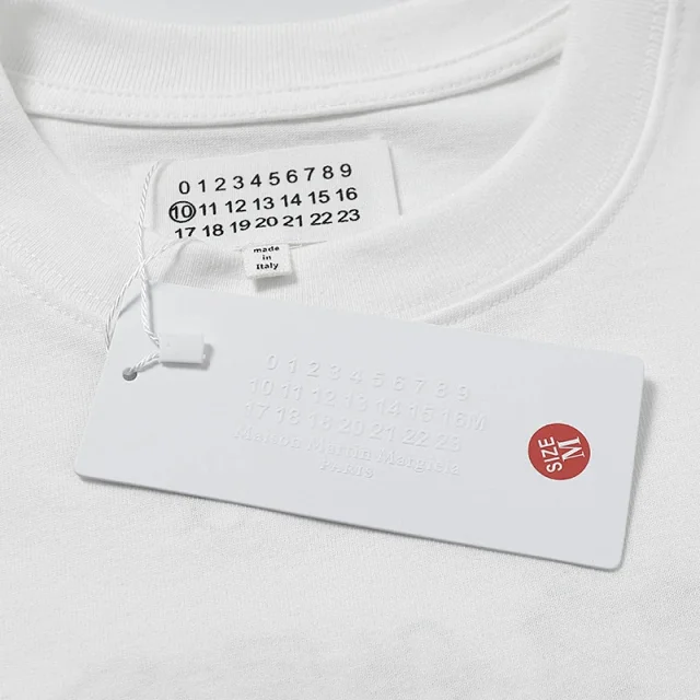 Maison Margiela T-Shirts Number 6 Graphic T-Shirt product detail image 19