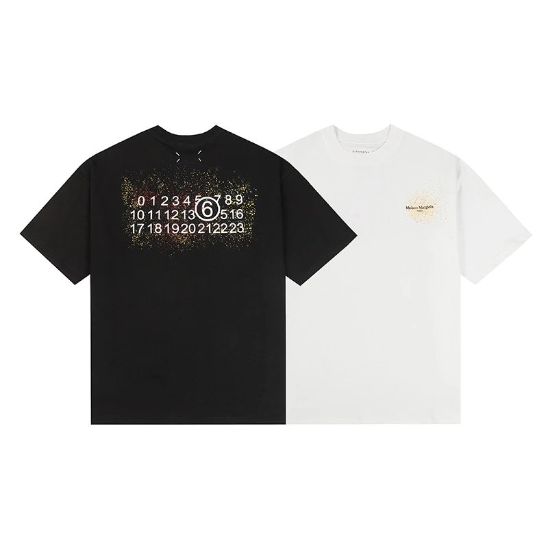 Maison Margiela T-Shirts Number 6 Graphic T-Shirt image 5