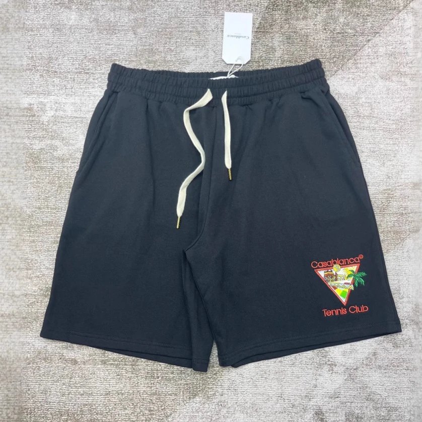 Casablanca Shorts Drawstring logo-print image 3