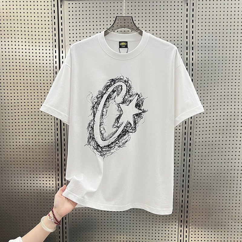 Corteiz T-Shirts Alcatraz Graphic T-Shirt — 5903 white