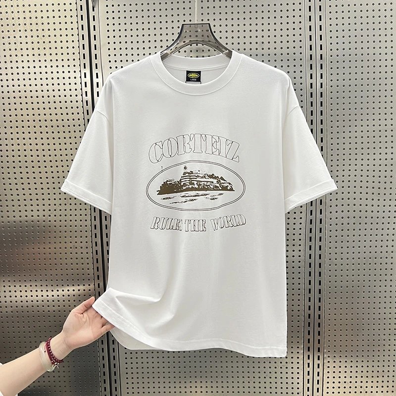 Corteiz T-Shirts Alcatraz Graphic T-Shirt — 5907 white