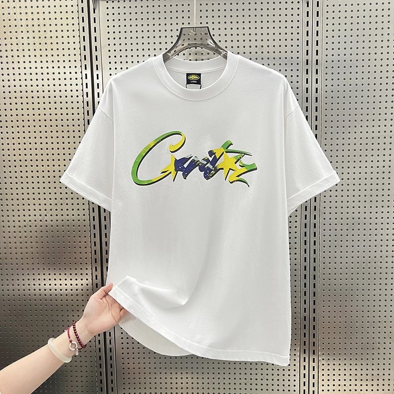 Corteiz T-Shirts Alcatraz Graphic T-Shirt — 5911 white