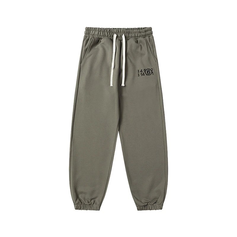 Maison Margiela Trousers Drawstring sweatpants with logo prints — 828