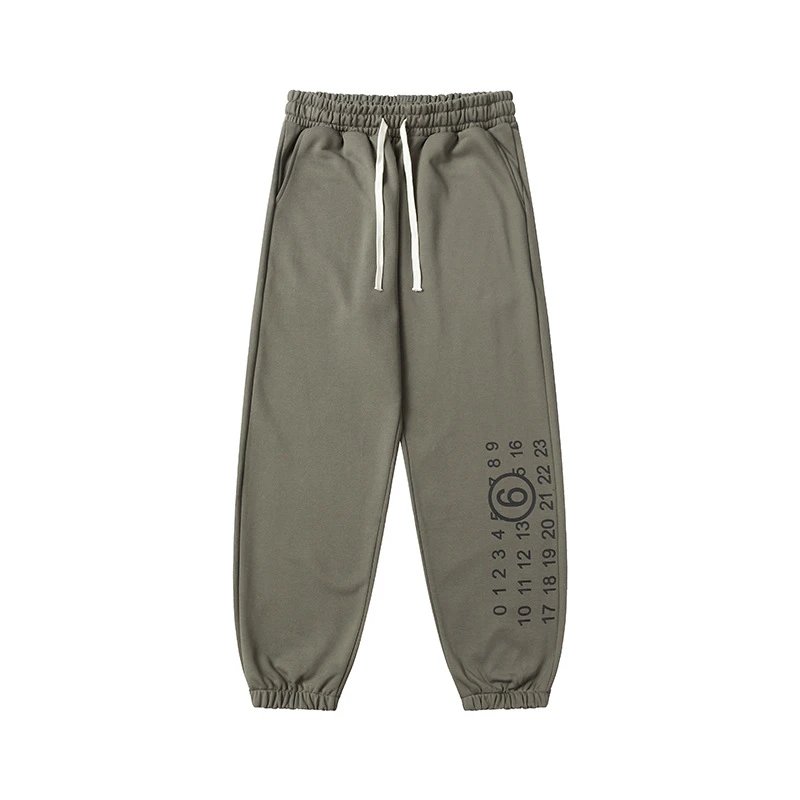 Maison Margiela Trousers Drawstring sweatpants with logo prints — 830