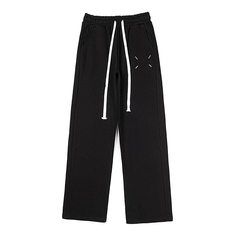 Maison Margiela Trousers Drawstring sweatpants with logo prints — M332-2