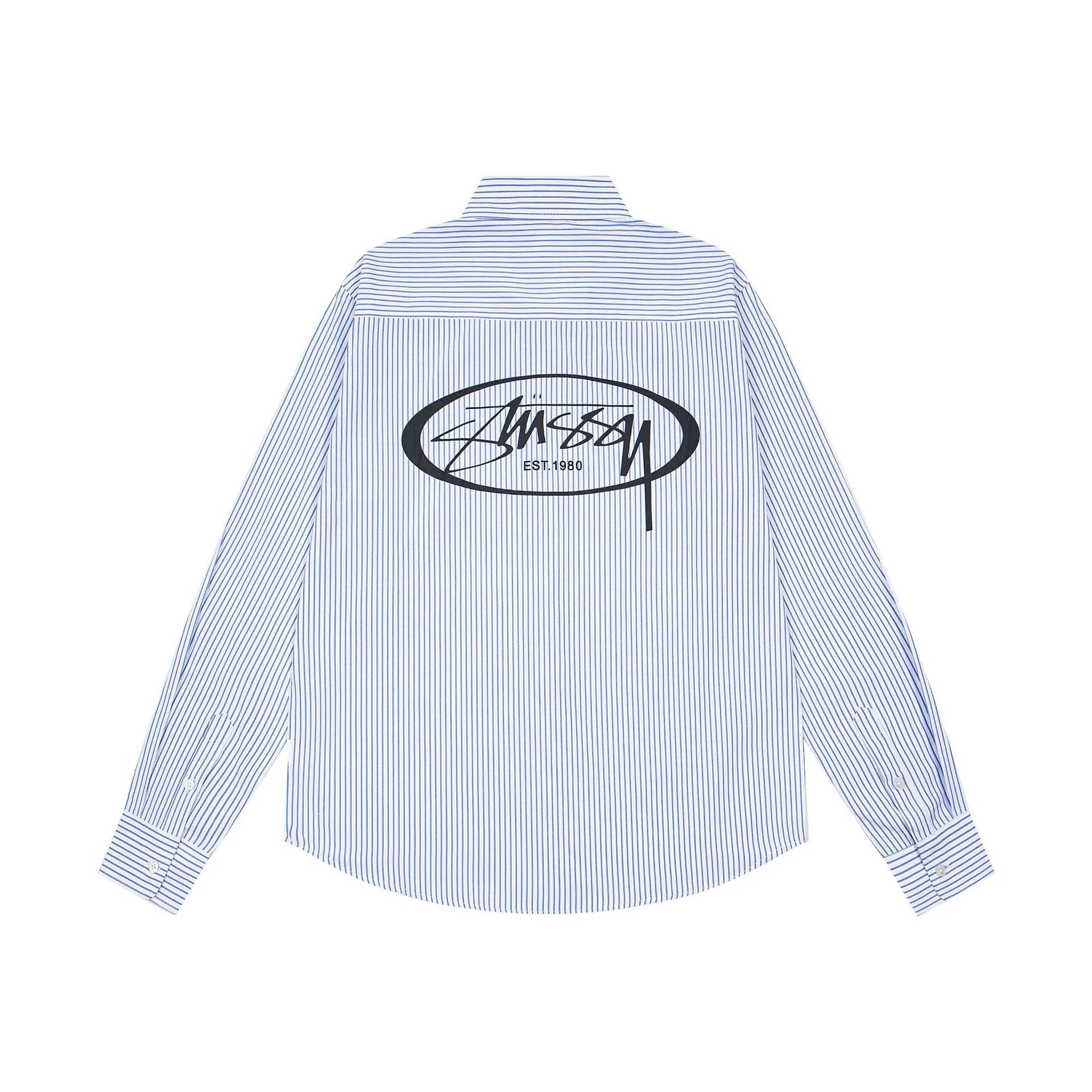 Stüssy Shirts Graphic Plaid Button-Up — 6982 blue