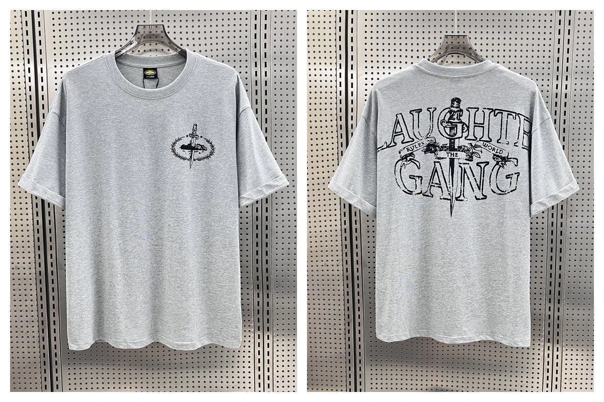 Corteiz T-Shirts Alcatraz Graphic T-Shirt — 5901 gray