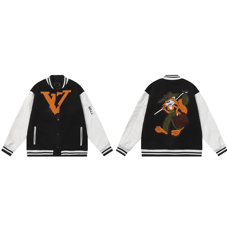 LV Cartoon-Embroidered Basebal