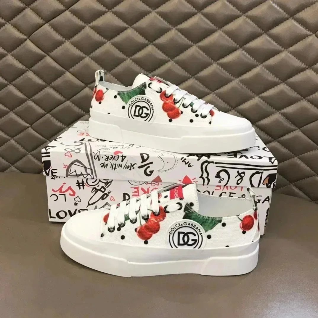 Dolce & Gabbana Sneakers Low-top logo lace-up — 28