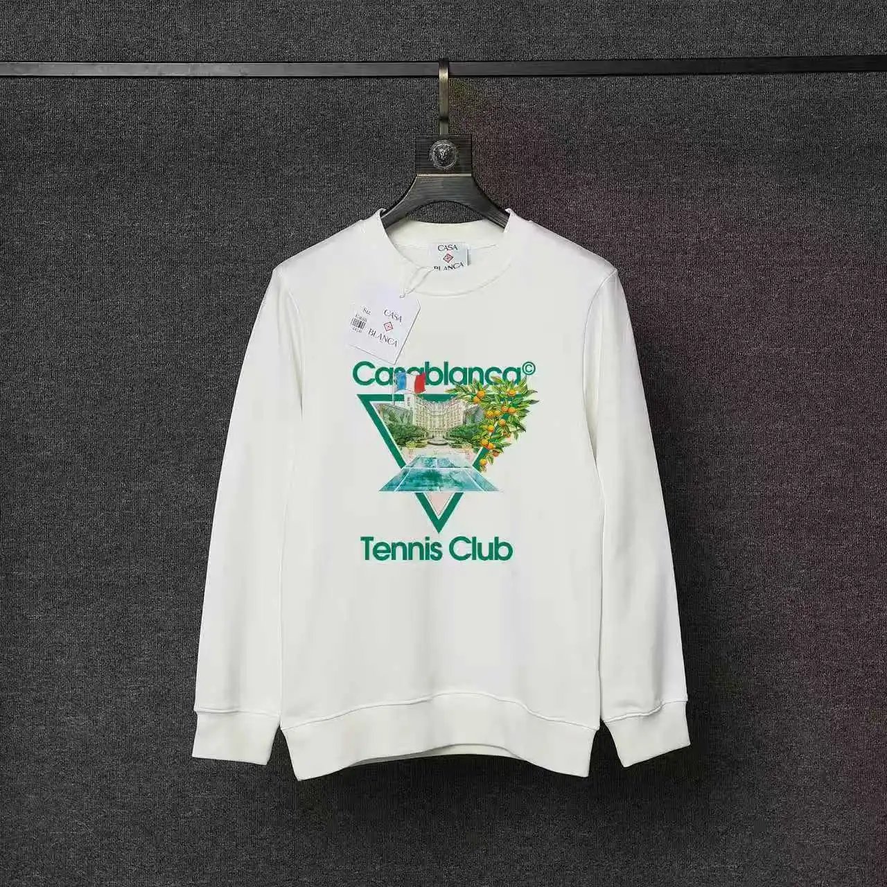 Casablanca Hoodies & Sweatshirts Printed Crewneck Sweatshirt image 4