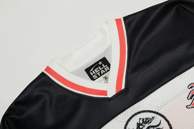 Hellstar T-Shirts Mesh football jersey graphic product detail image 22