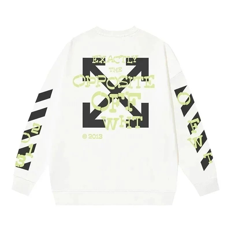 Off-White Hoodies & Sweatshirts Crewneck Sweatshirt with Arrow Graphic image 5