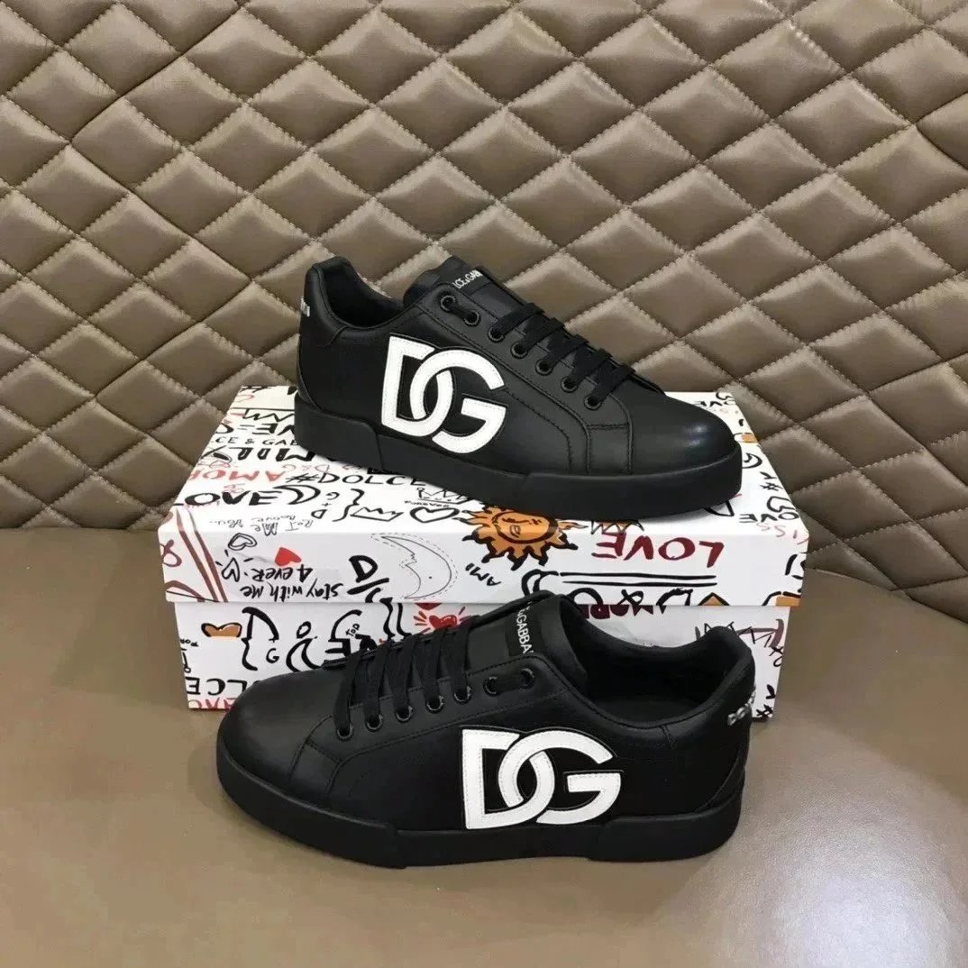 Dolce & Gabbana Sneakers Low-top logo lace-up — 36