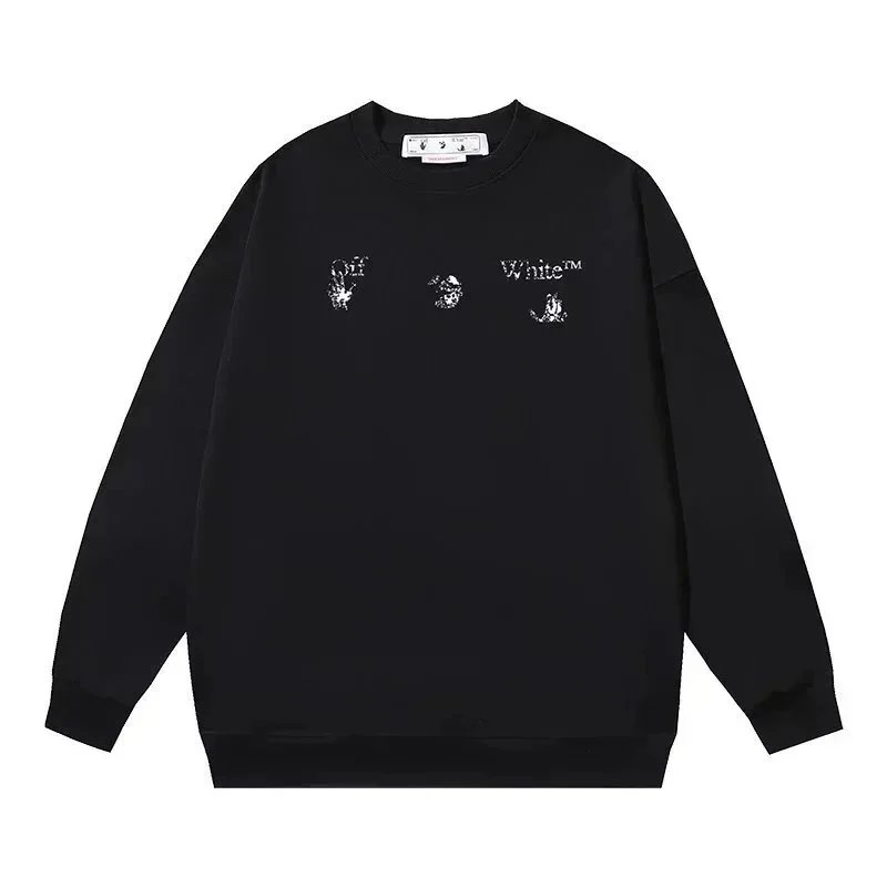 Off-White Hoodies & Sweatshirts Crewneck Sweatshirt with Arrow Graphic — 19
