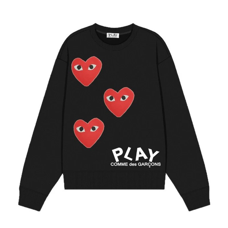 Comme des Garçons Hoodies & Sweatshirts PLAY heart graphic crewneck sweatshirt image 6