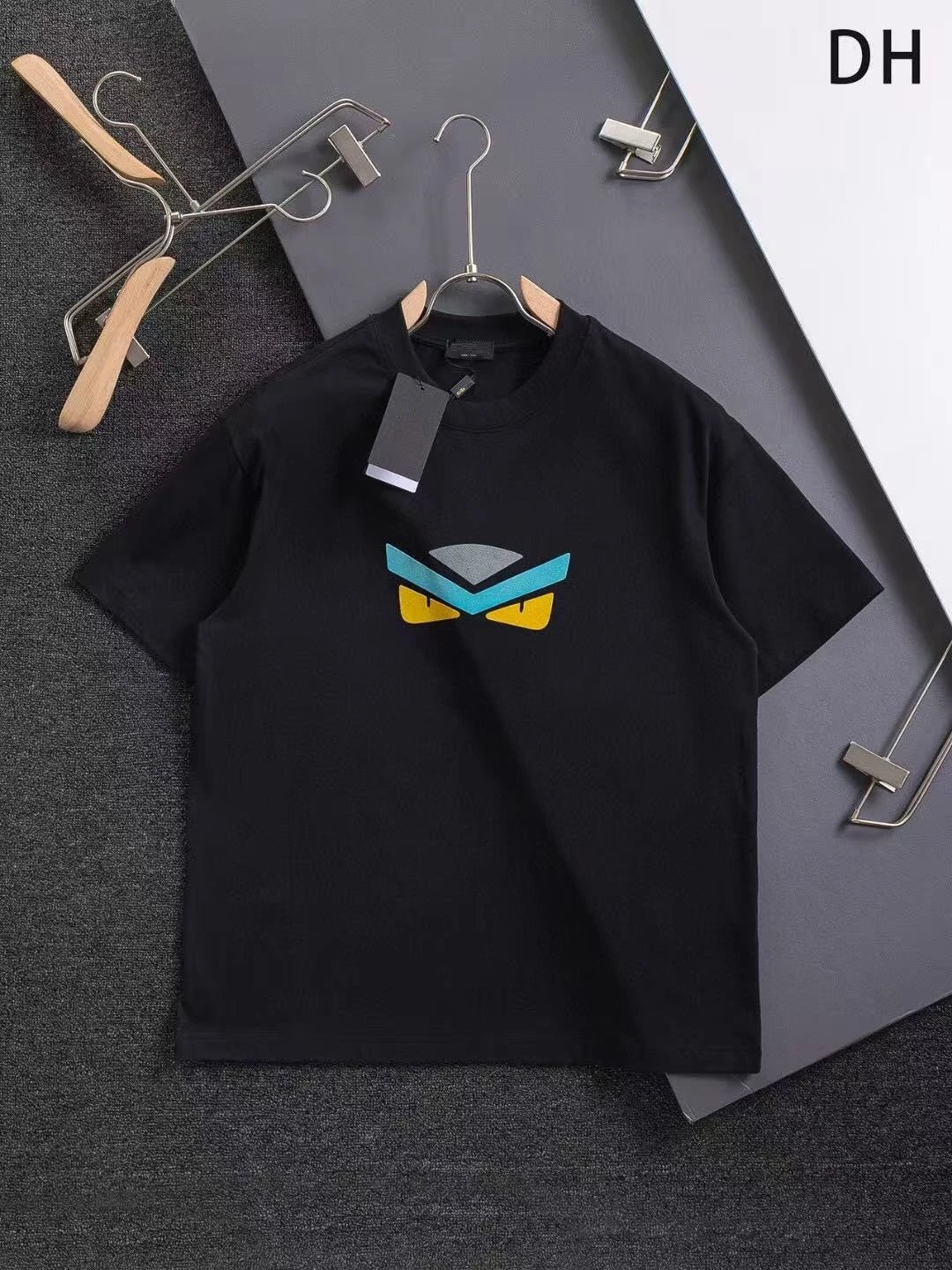 Fendi T-Shirts Monster Eyes Graphic image 3