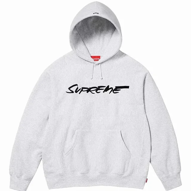 Supreme Hoodies & Sweatshirts Pullover Hoodie with Kangaroo Pocket and Logo Graphics product detail image 6