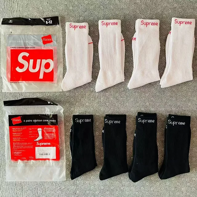 Supreme Socks 4-Pair Cushion Crew product detail image 4