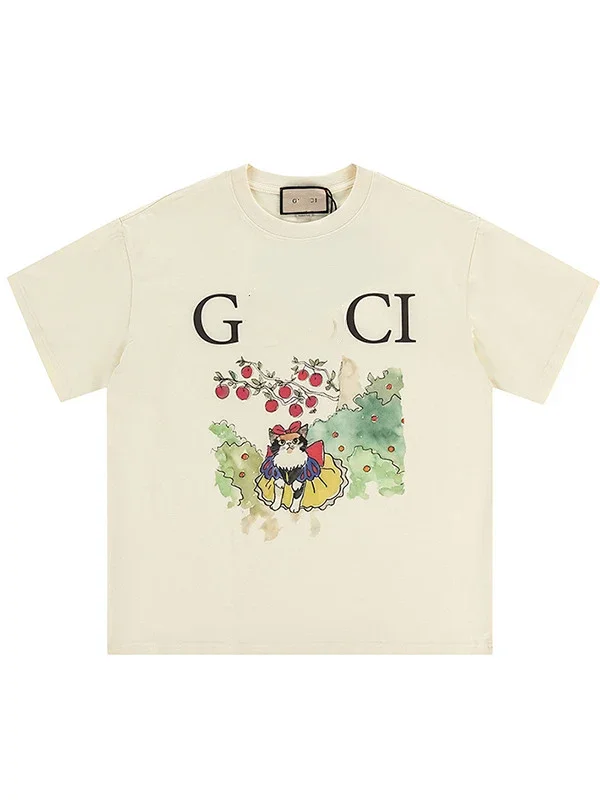 Gucci T-Shirts Animal Graphic Print product detail image 4