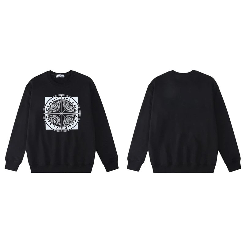 Stone Island Hoodies & Sweatshirts Crewneck graphic sweatshirt — W805 black