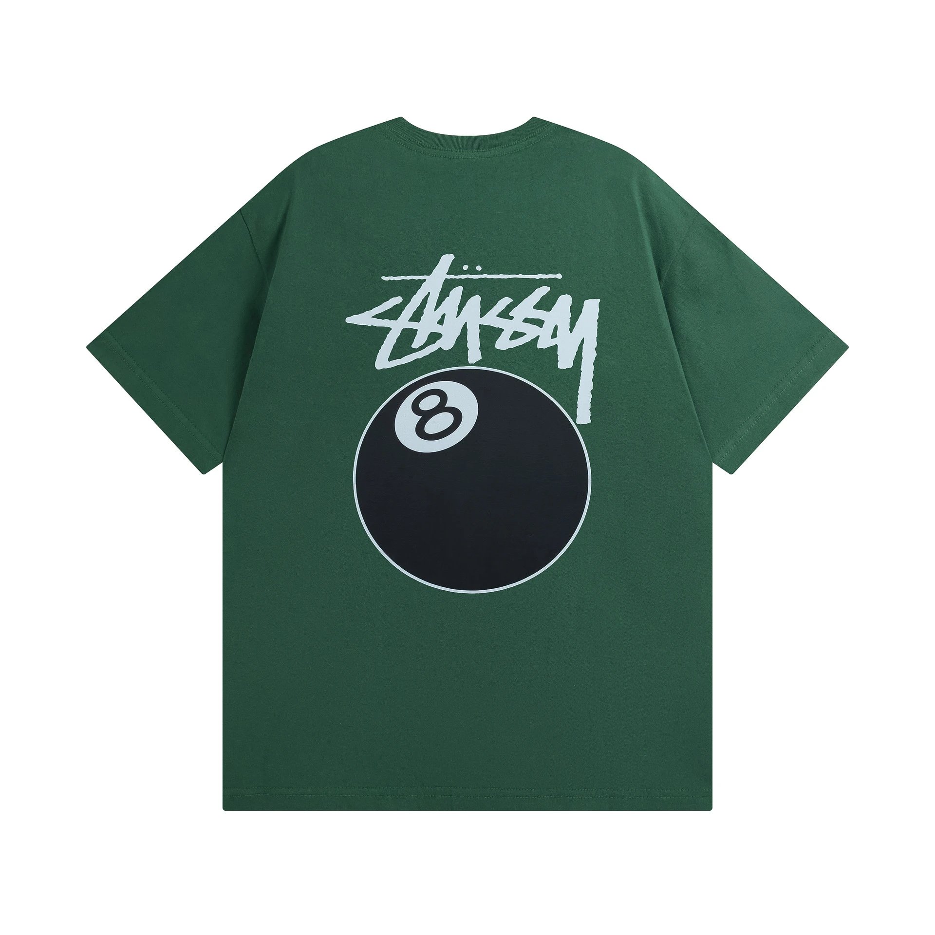 Stüssy T-Shirts Graphic Print Short-Sleeve T-Shirt — 850 Dark Green