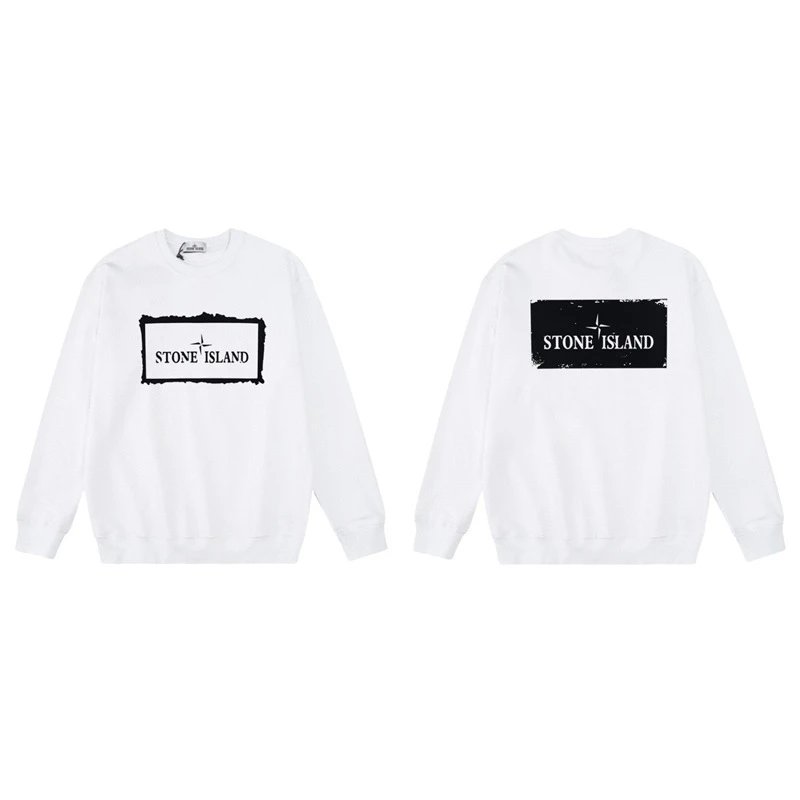 Stone Island Hoodies & Sweatshirts Crewneck graphic sweatshirt — W809 white