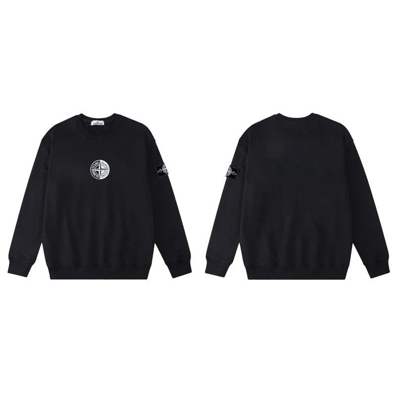 Stone Island Hoodies & Sweatshirts Crewneck graphic sweatshirt — W816 black