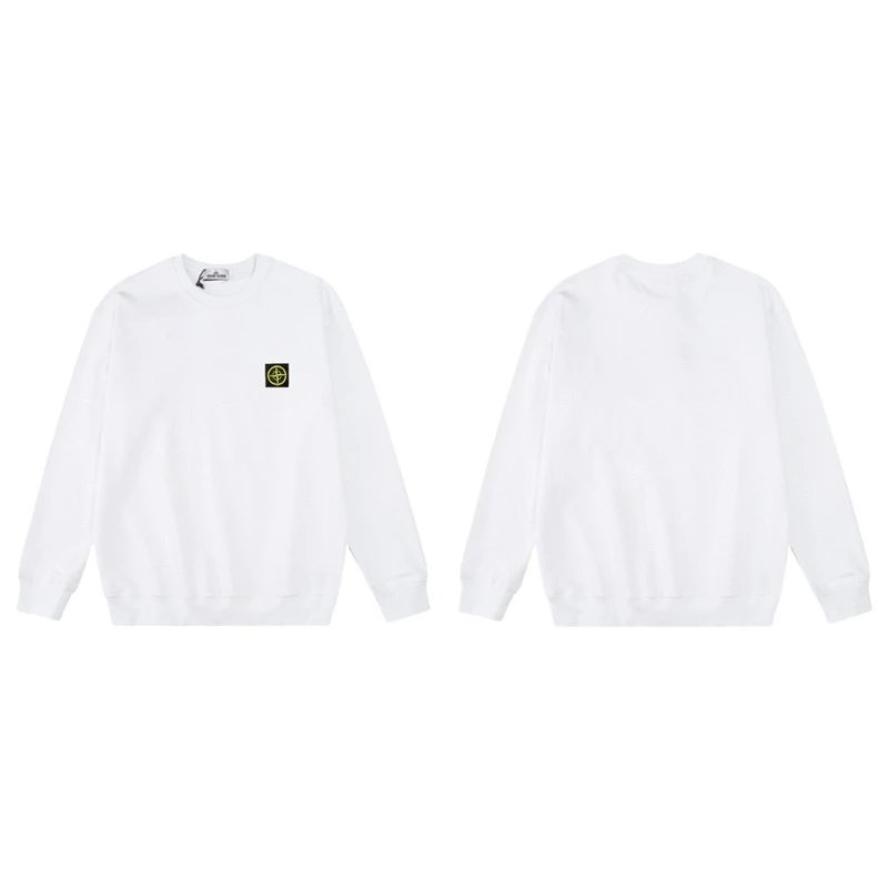 Stone Island Hoodies & Sweatshirts Crewneck graphic sweatshirt — W 821 white