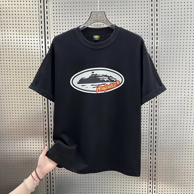 Corteiz T-Shirts Alcatraz Graphic T-Shirt — 5912 Black