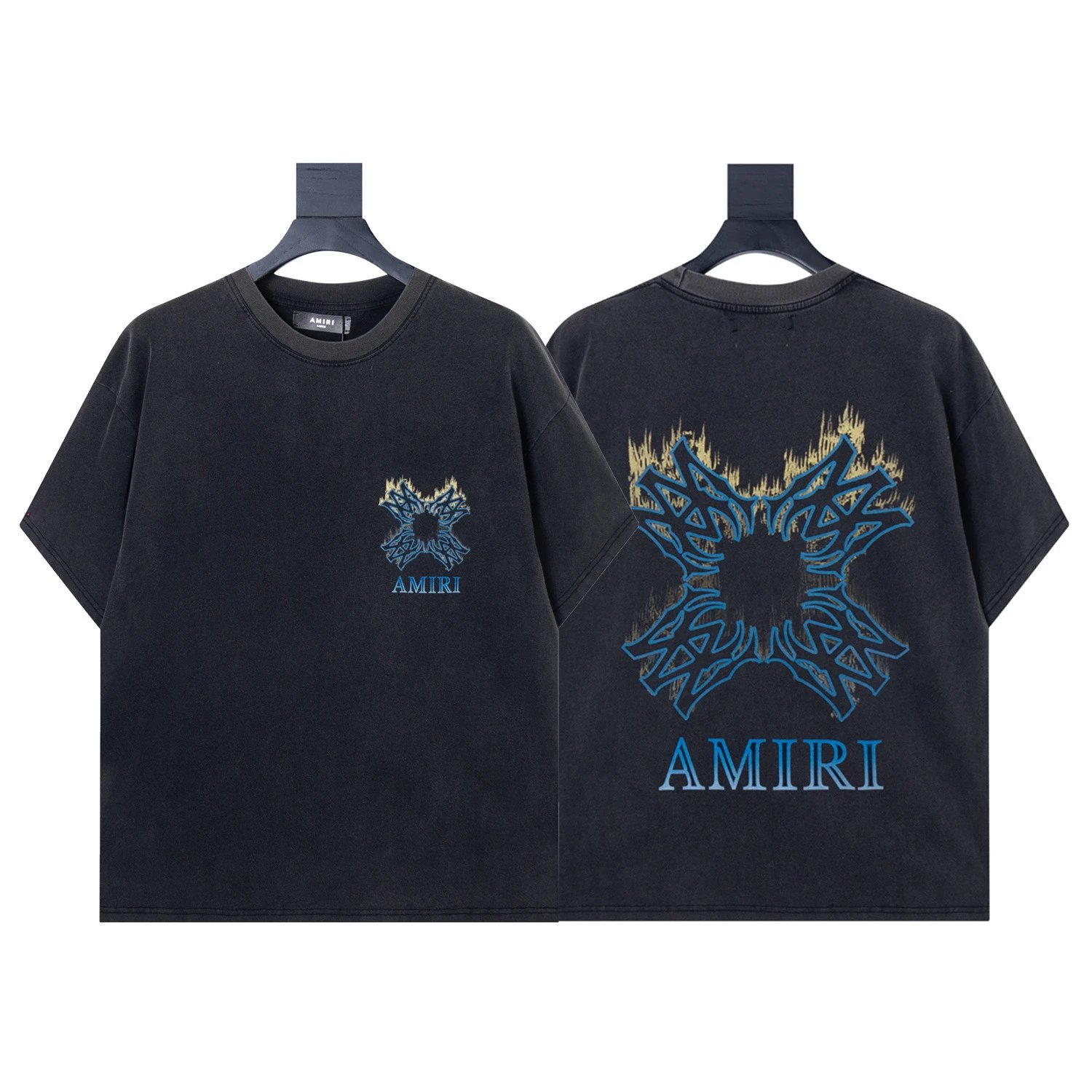 AMIRI T-Shirts Graphic Print — tx6510 black