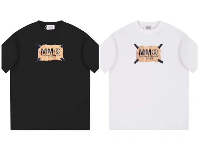 Maison Margiela T-Shirts Number 6 Graphic T-Shirt product detail image 10
