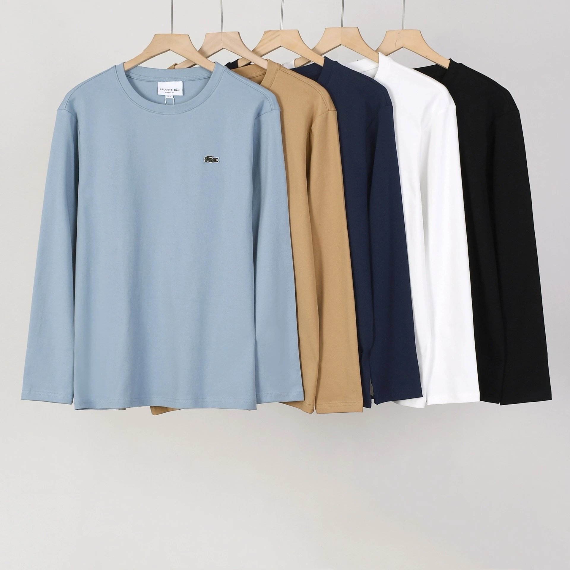 Polo Ralph Lauren T-Shirts Long-Sleeve Crew-Neck Embroidered Logo image 3