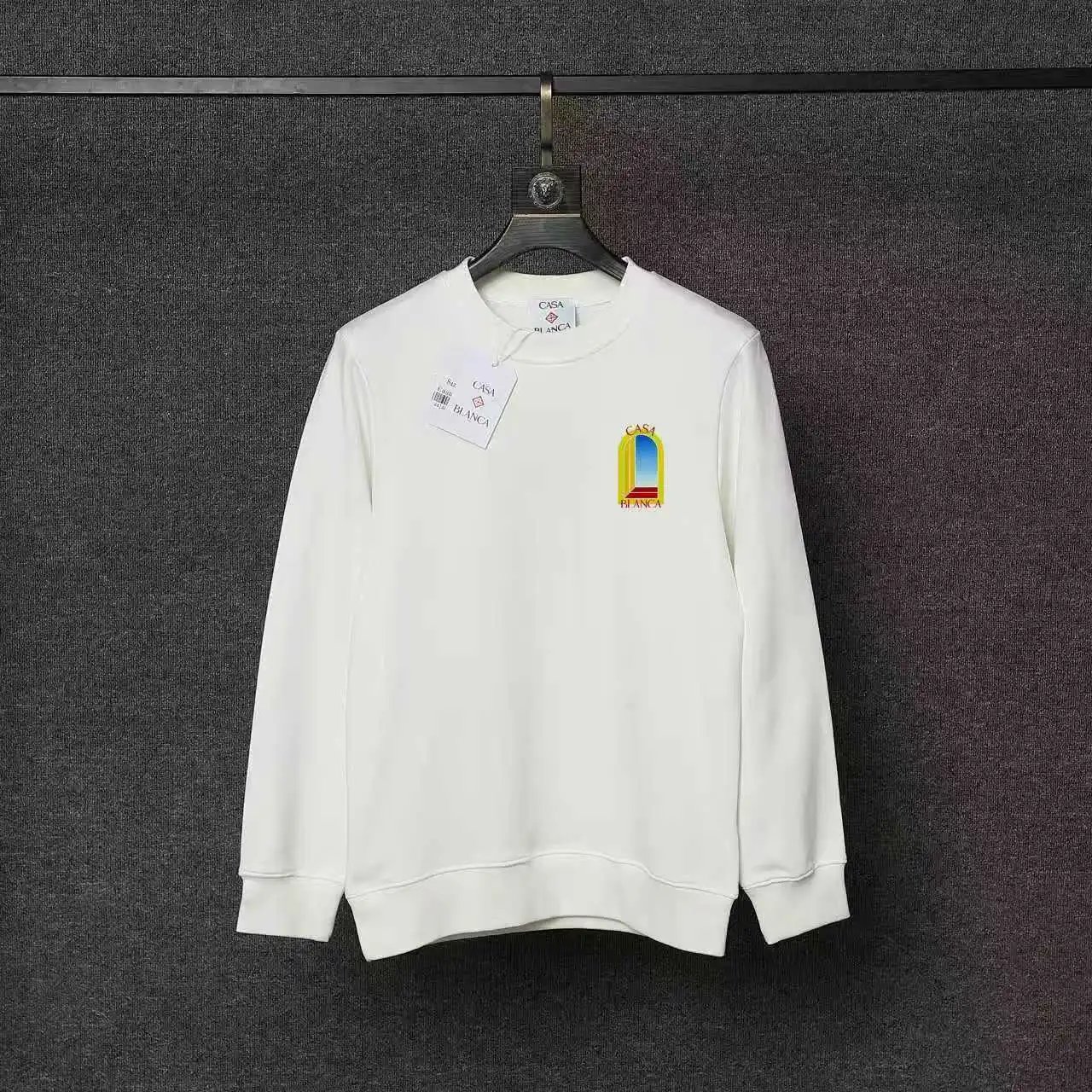 Casablanca Hoodies & Sweatshirts Printed Crewneck Sweatshirt — 53