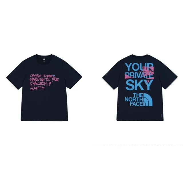 The North Face T-Shirts BM7S-0 graphic short-sleeve T-shirt product detail image 43