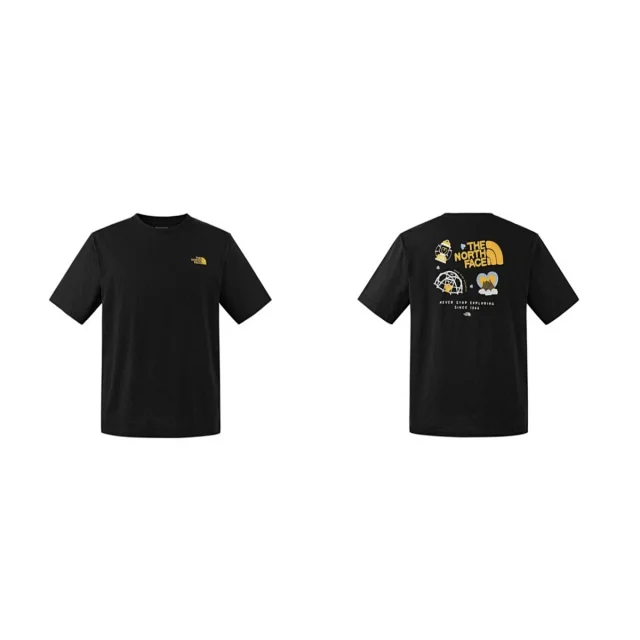 The North Face T-Shirts BM7S-0 graphic short-sleeve T-shirt product detail image 12