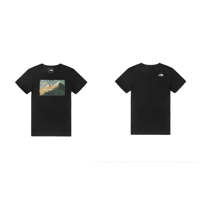 The North Face T-Shirts BM7S-0 graphic short-sleeve T-shirt product detail image 25