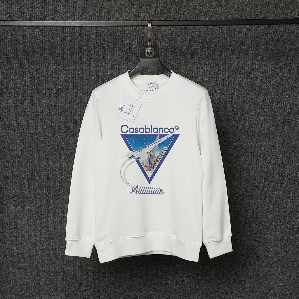 Casablanca Hoodies & Sweatshirts Graphic Print Crewneck Sweatshirt image 5