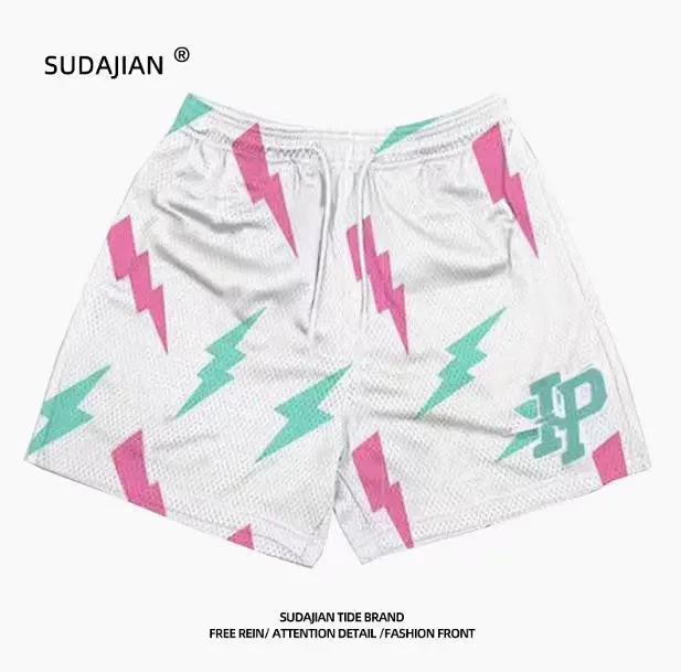 Unbranded Shorts Graphic Mesh Drawstring product detail image 31