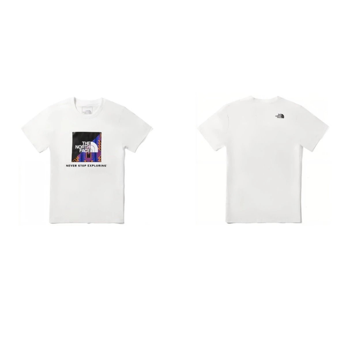 Supreme x The North Face Bandana Print T-Shirt White - 28