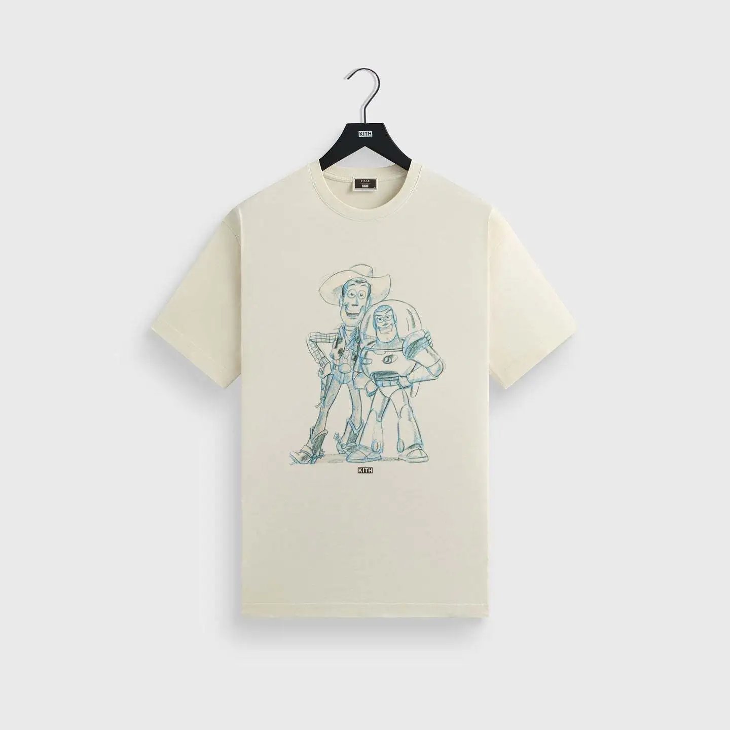 Kith T-Shirts Graphic Short-Sleeve T-Shirt — K 339 Apricot color