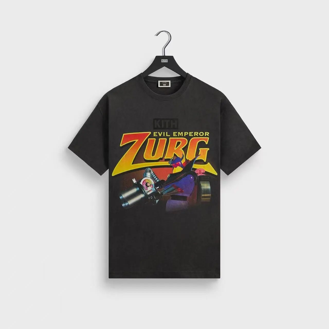 Kith T-Shirts Graphic Short-Sleeve T-Shirt — K 344 Black
