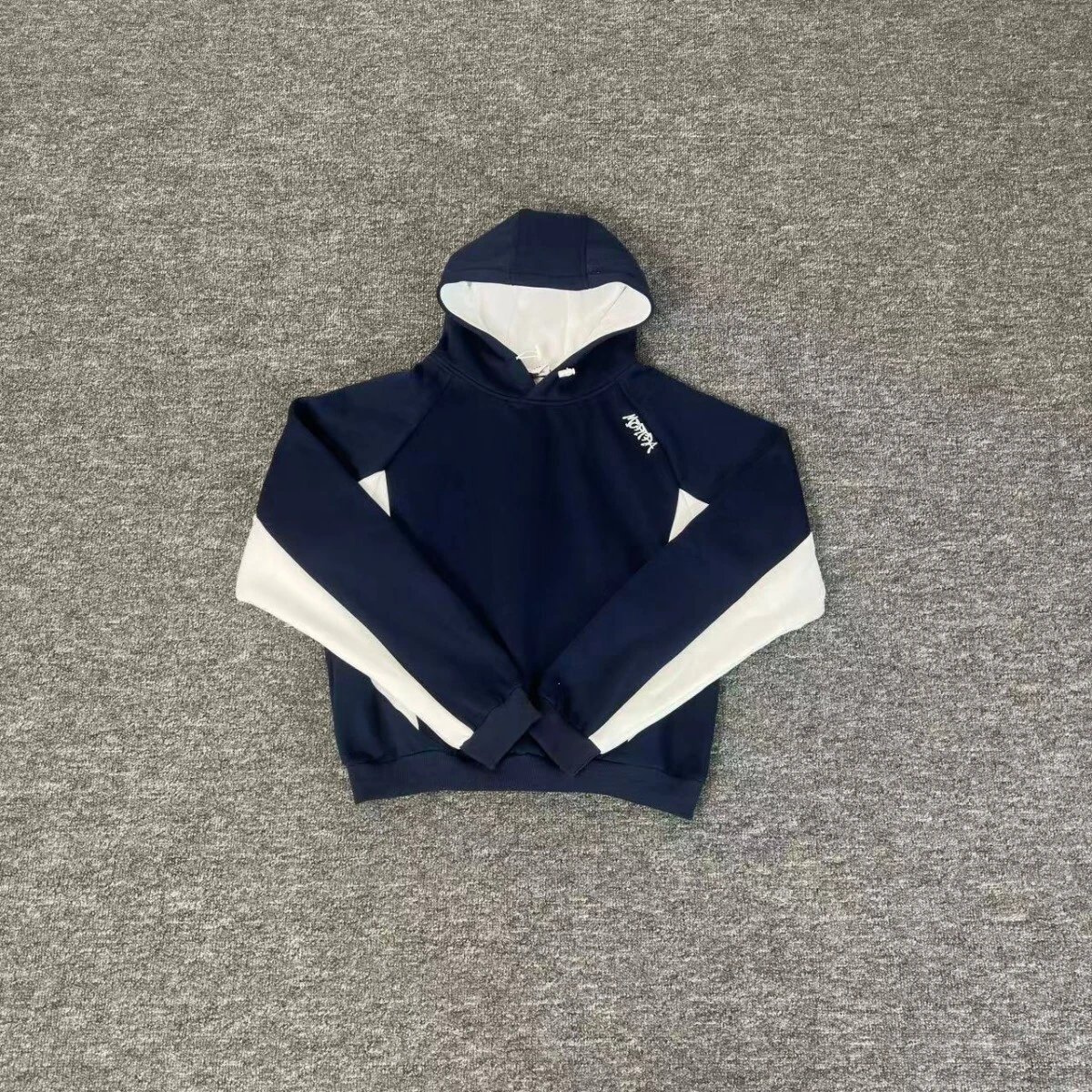 M&T Jackets Hooded zip-up embroidered jacket — ME-H052 Royal Blue