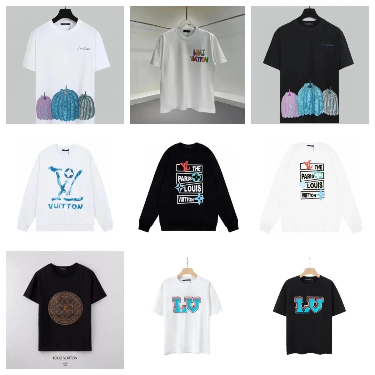 Louis Vuitton White Long Sleeve T-Shirt