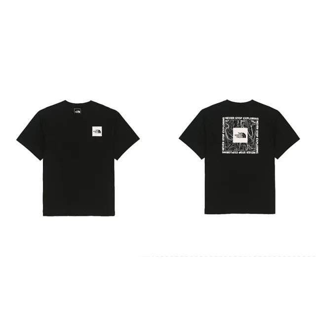 The North Face T-Shirts BM7S-0 graphic short-sleeve T-shirt product detail image 41