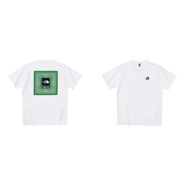 The North Face T-Shirts BM7S-0 graphic short-sleeve T-shirt product detail image 9