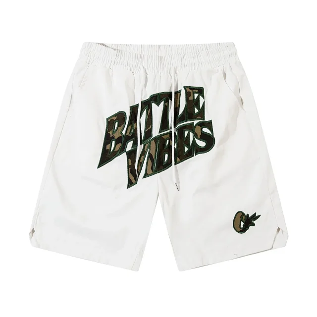 Unbranded Shorts Drawstring Mesh with Embroidered Graphic Lettering product detail image 25