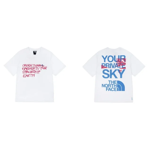The North Face T-Shirts BM7S-0 graphic short-sleeve T-shirt product detail image 44