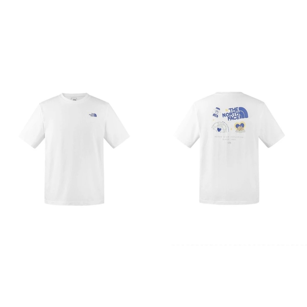 Supreme x The North Face Bandana Print T-Shirt White - 11
