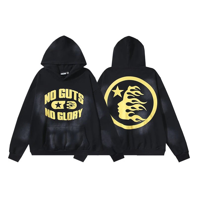Hellstar Skull Graphic Hoodie Red - 13