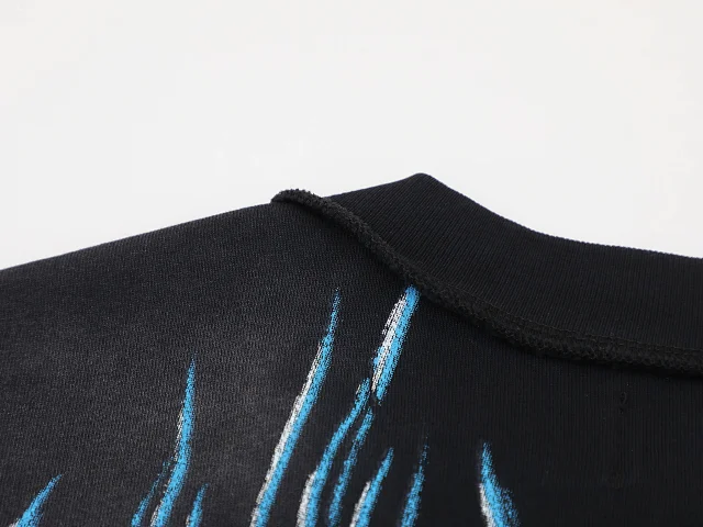 First Row T-Shirts Rhinestone Graphic Washed Cotton product detail image 2